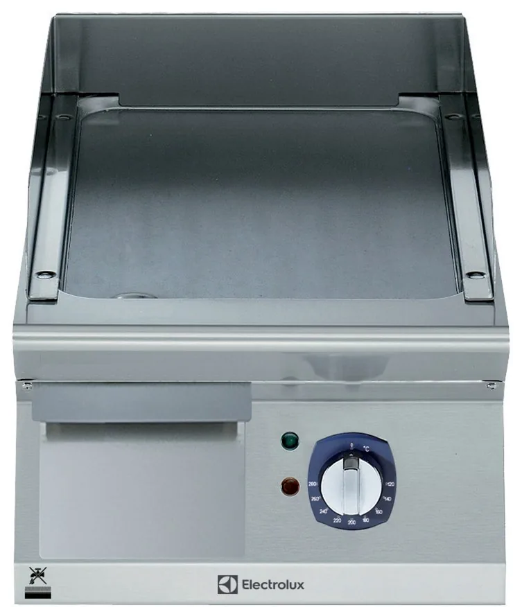 Electrolux Professional 371184 — Fry top eléctrico de placa lisa (módulo 400 mm)