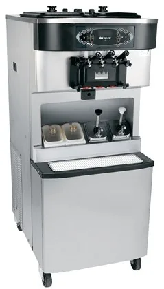 Taylor C716 — Máquina de helado soft de piso, 2 sabores + twist, con tratamiento térmico