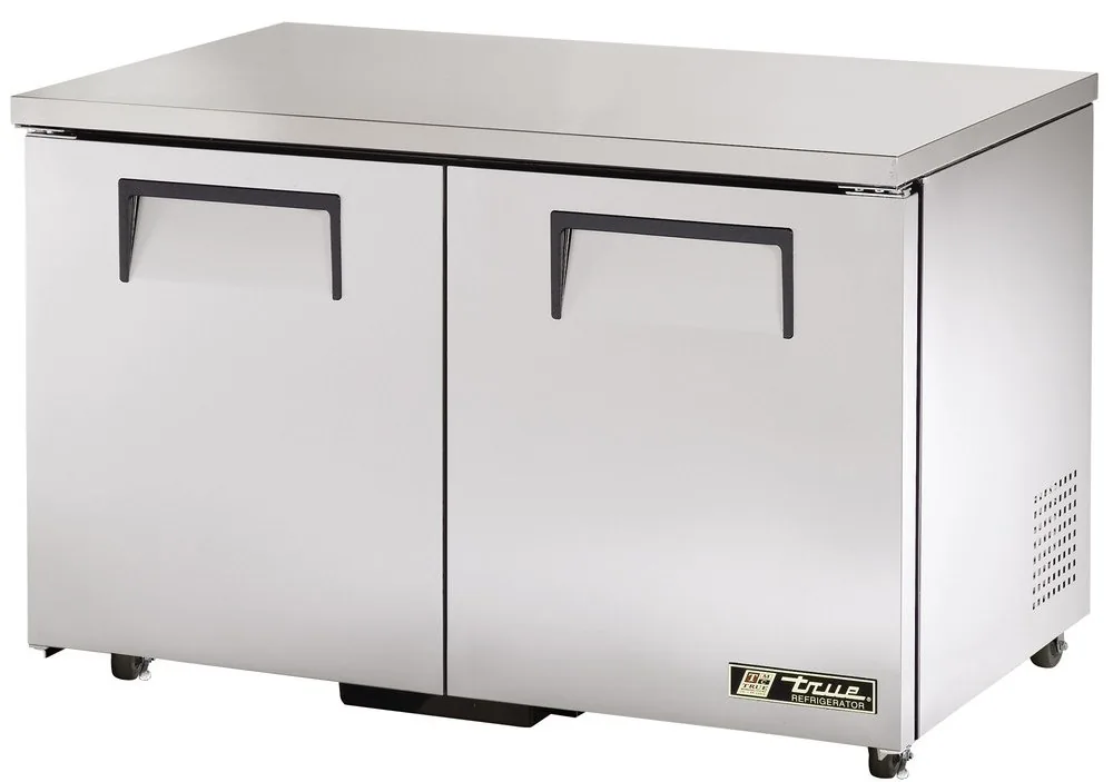 True TUC-48-HC — Refrigerador bajo mesada, 2 puertas