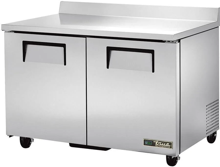 True TWT-48-HC — Refrigerador con superficie de trabajo, 2 puertas